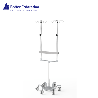 Dual Pole Heavy Duty Infusion Pump Stand